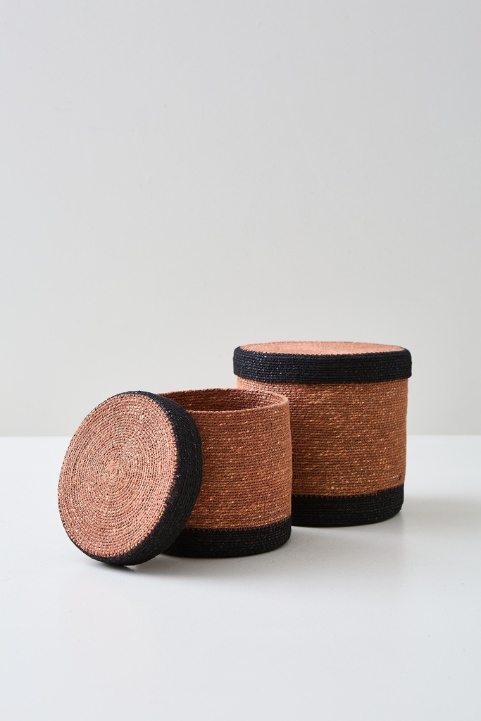 CANASTO CAJA NAO SET x 2