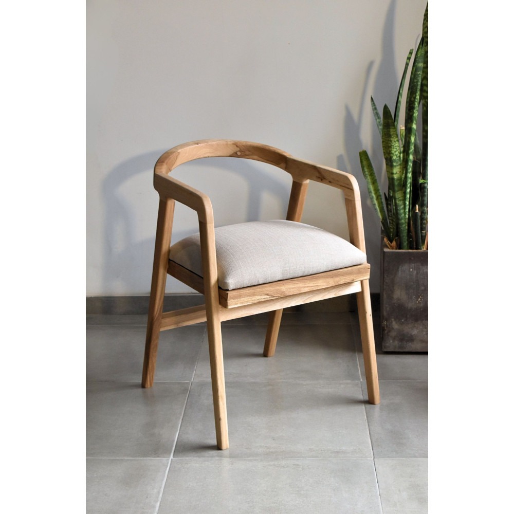 SILLA BURGOS TAPIZADA