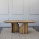 MESA COMEDOR TWINS PETIRIBI 2.55 x 1.20 MTS