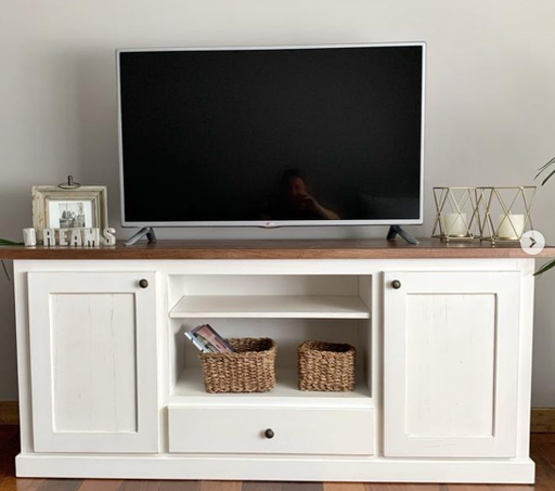 [220] RACK DE TV COMBINADO 1.60 x 0.40 x 0.69